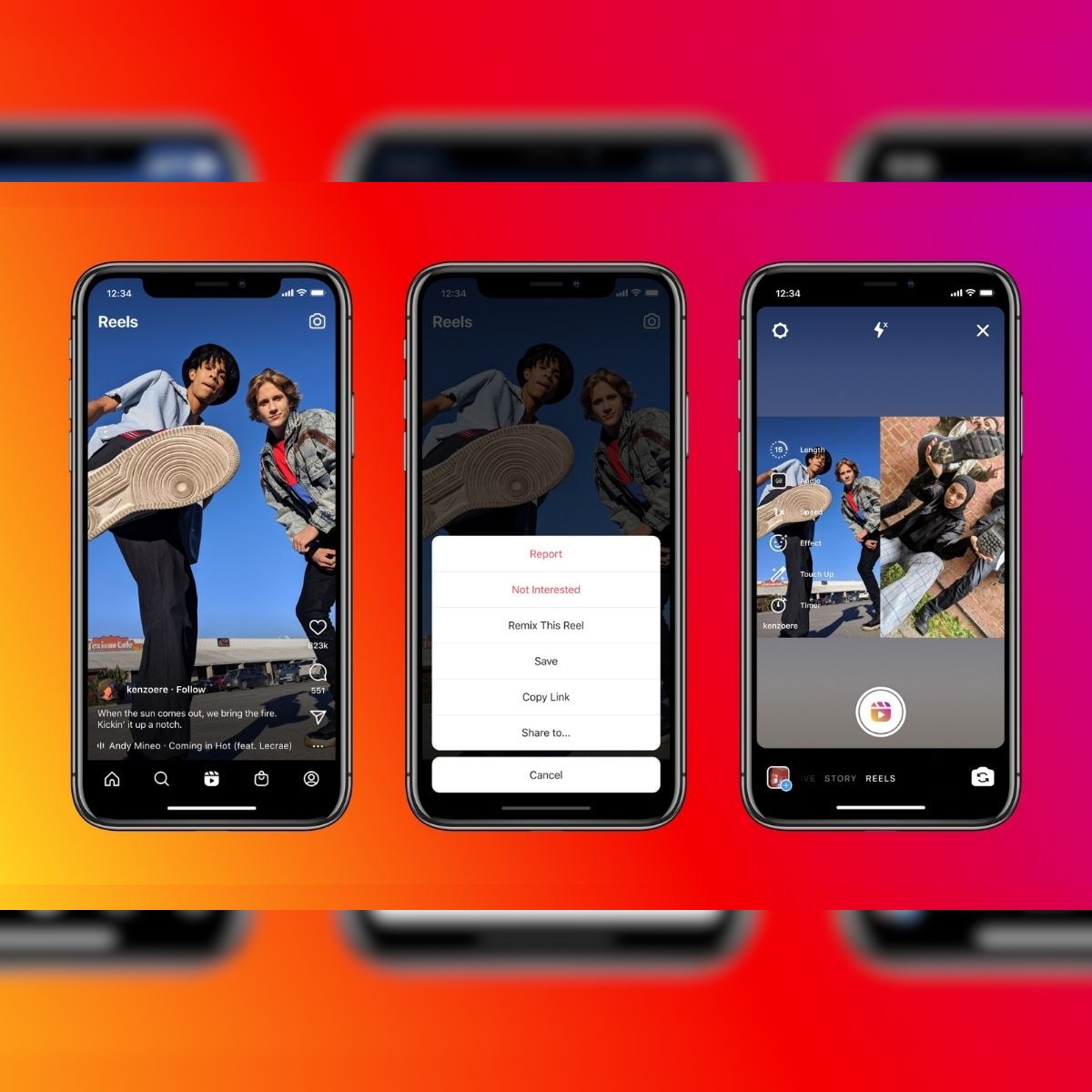 the collab - new feature of Instagram